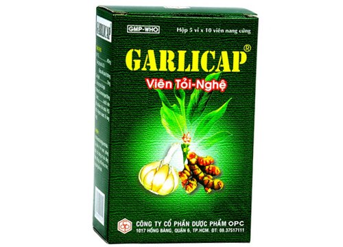 Garlicap viên tỏi nghệ