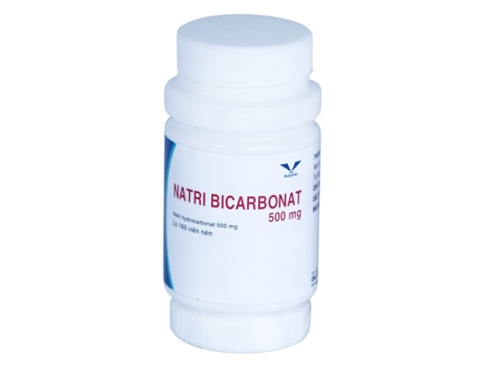 Natri bicarbonat 500mg