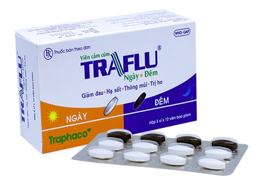 Viên cảm cúm Traflu ngày - đêm