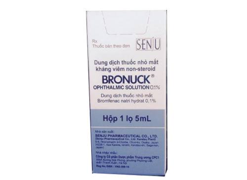 Bronuck ophthalmic solution 0.1%