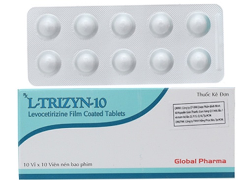 Viên nén bao phim L-Trizyn 10