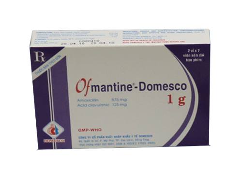 Ofmantine domesco 1g