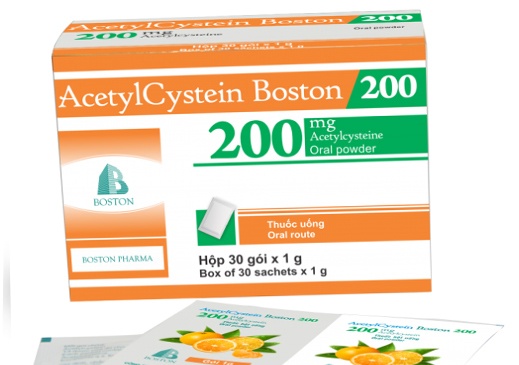 Acetylcystein Boston 200