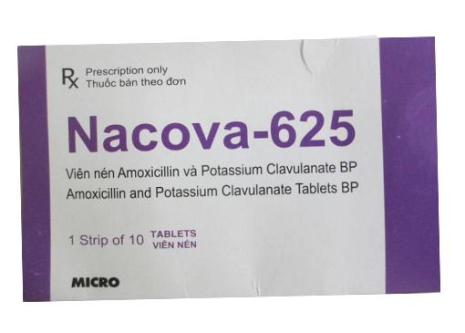 Nacova DT 625mg