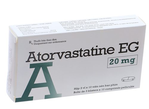 Atorvastatine EG 20mg 