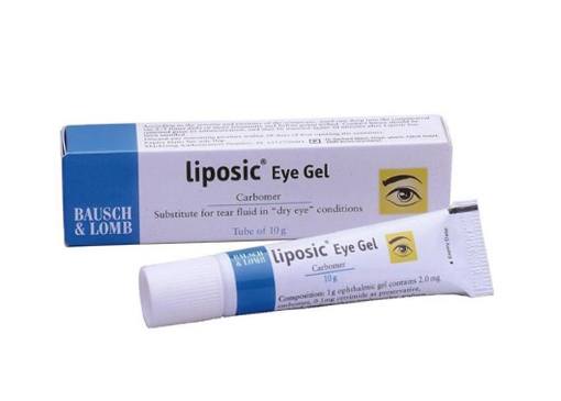Liposic eye gel
