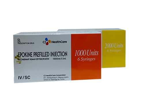 Epokine Prefilled injection 2000 Units/0,5ml