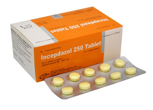 incepdazol 250 tablet