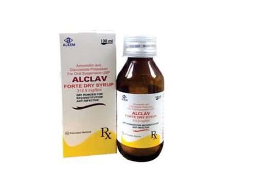 Alclav Forte Dry Syrup 312.5 mg/5ml