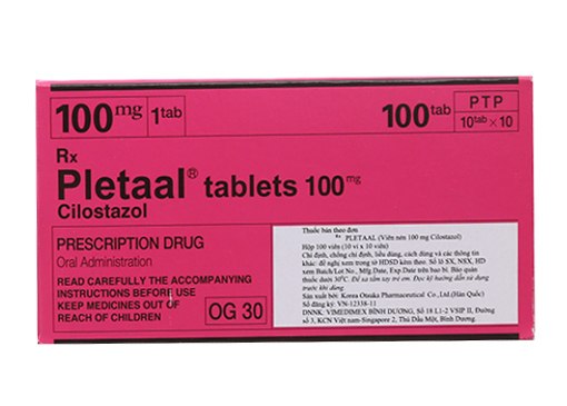 Pletaal tablets 100mg