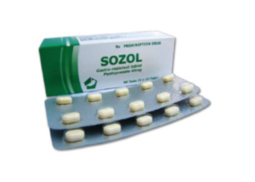 Sozol Gastro-resistant tablet