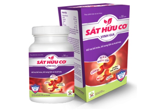 Sắt Hữu Cơ Vinh Gia