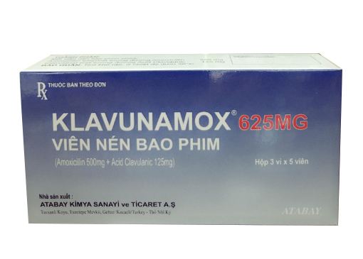 Klavunamox 625mg