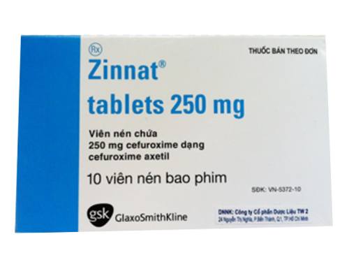 Zinnat 250mg