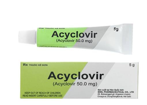 Acyclovir cream sinil