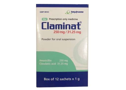 Claminat 250mg/31,25mg