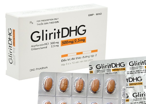 GliritDHG 500 mg/2,5mg