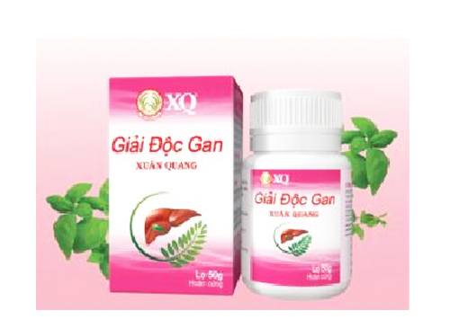 Giải độc gan xuân quang