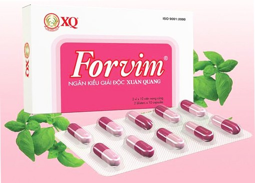 Forvim (ngân kiều giải độc Xuân quang)