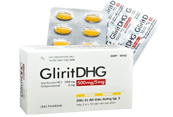 GliritDHG 500mg/5mg