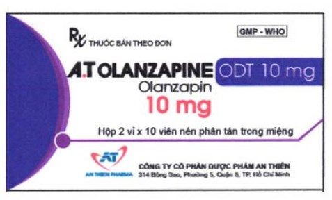 A.T Olanzapine ODT 10 mg