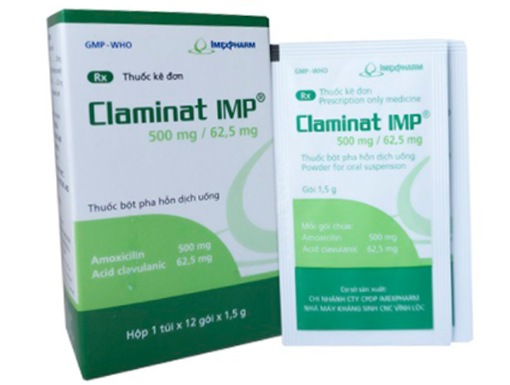 Claminat IMP 500mg/62,5mg