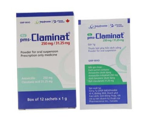 Claminat 250mg/31,25mg