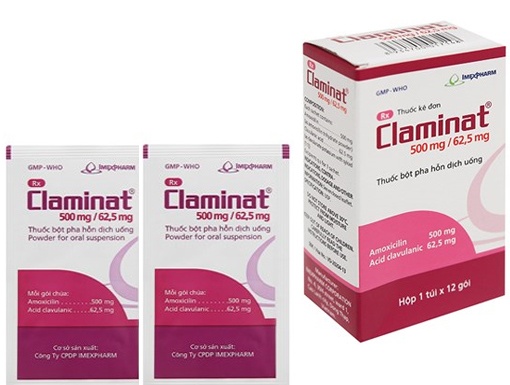 Claminat 500mg/62,5mg