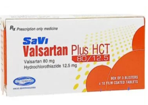 SaVi Valsartan PIus HCT 80/12.5