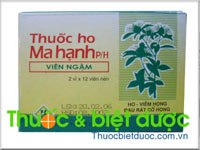 Thuốc ho ma hạnh