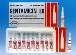 Gentamicin 80mg/2ml