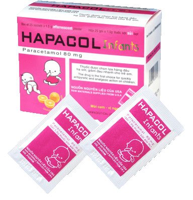 Hapacol infants 80mg