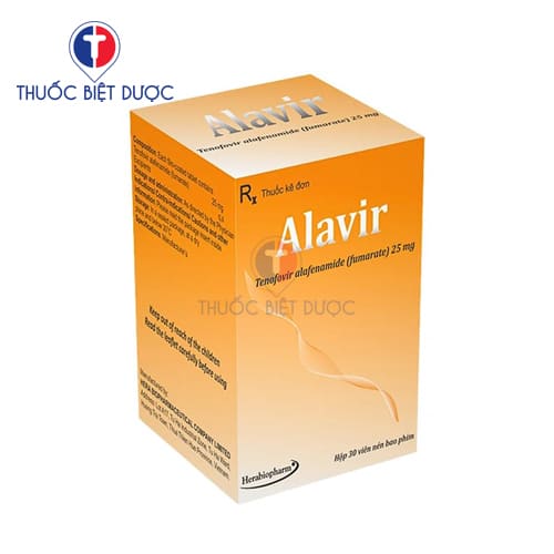 Thuốc Alavir 25mg Herabiopharm - Tenofovir - Ảnh 2