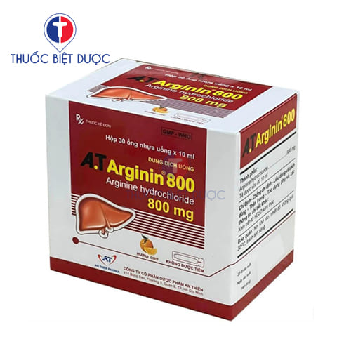 Thuốc A.T Arginin 400 dạng dung dịch uống - Ảnh 2