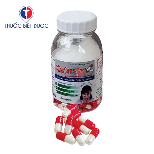Thuốc Cetirizin 10mg Vacopharm - Ảnh 2