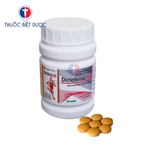 Thuốc Diclofenac 50 Vacopharm - Ảnh 2