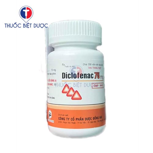 Thuốc Diclofenac 75mg Donaipharm - Ảnh 2