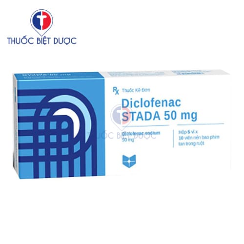 Thuốc Diclofenac Stada 50mg - Ảnh 2