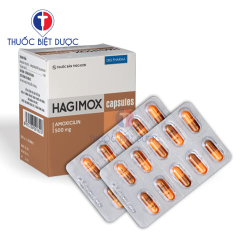 Thuốc Hagimox Capsules 500mg dạng viên nang - Ảnh 2