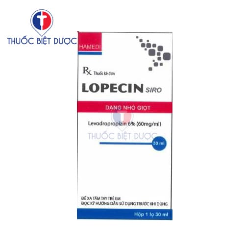 Thuốc Lopecin 60mg/ml Hamedi - Levodropropizin - Ảnh 2
