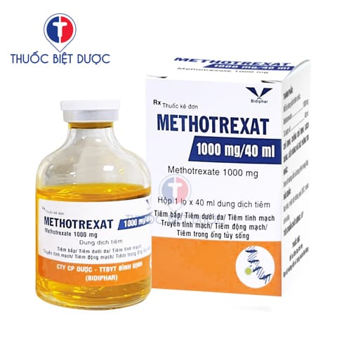 Thuốc Methotrexat Bidiphar 25mg/1ml - Ảnh 2