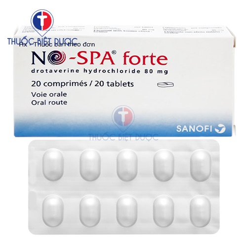 Thuốc No-spa forte 80mg - Ảnh 2
