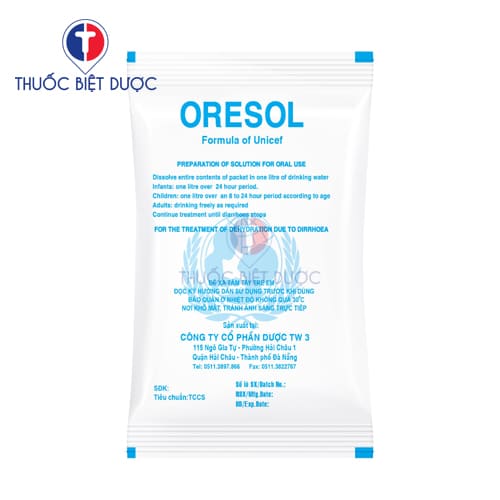 Thuốc Oresol 27,9g TW3 - Ảnh 2