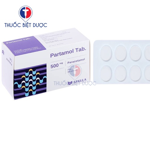 Thuốc Partamol Tab 500mg - Ảnh 2