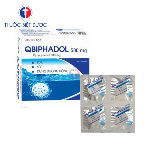 Thuốc Qbiphadol 500mg Quapharco - Paracetamol - Ảnh 2