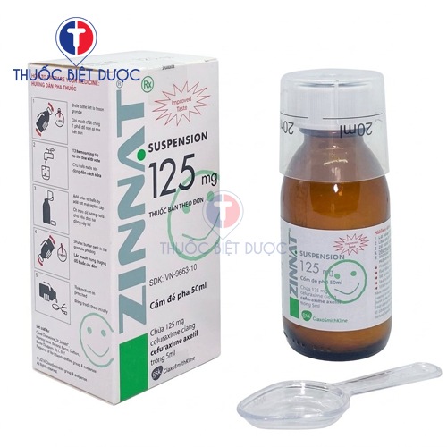Thuốc Zinnat Suspension 125mg/5ml - Ảnh 2