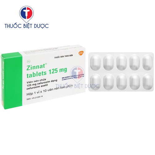 Thuốc Zinnat tablets 125mg - Ảnh 2