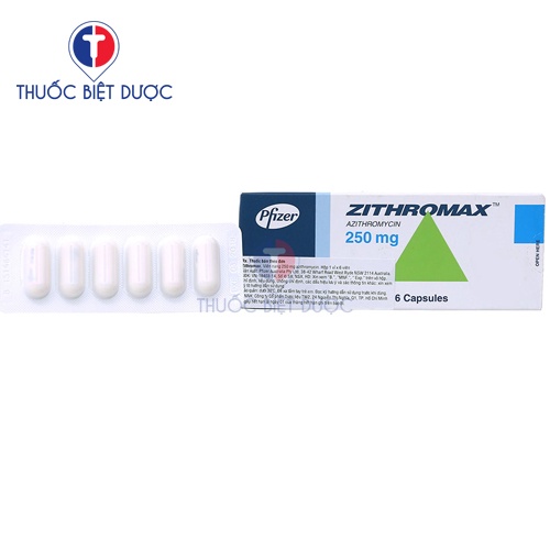 Thuốc Zitromax 250mg Hộp 6 viên - Ảnh 2