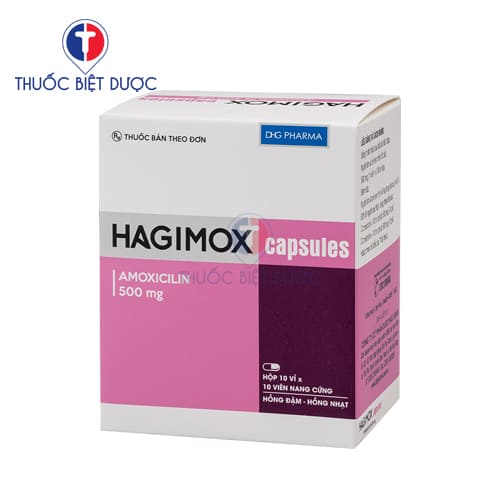 Thuốc Hagimox Capsules 500mg dạng viên nang - Ảnh 3