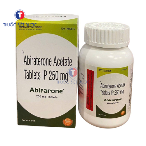 Thuốc Abirarone 250mg điều trị ung thư tuyến tiền liệt